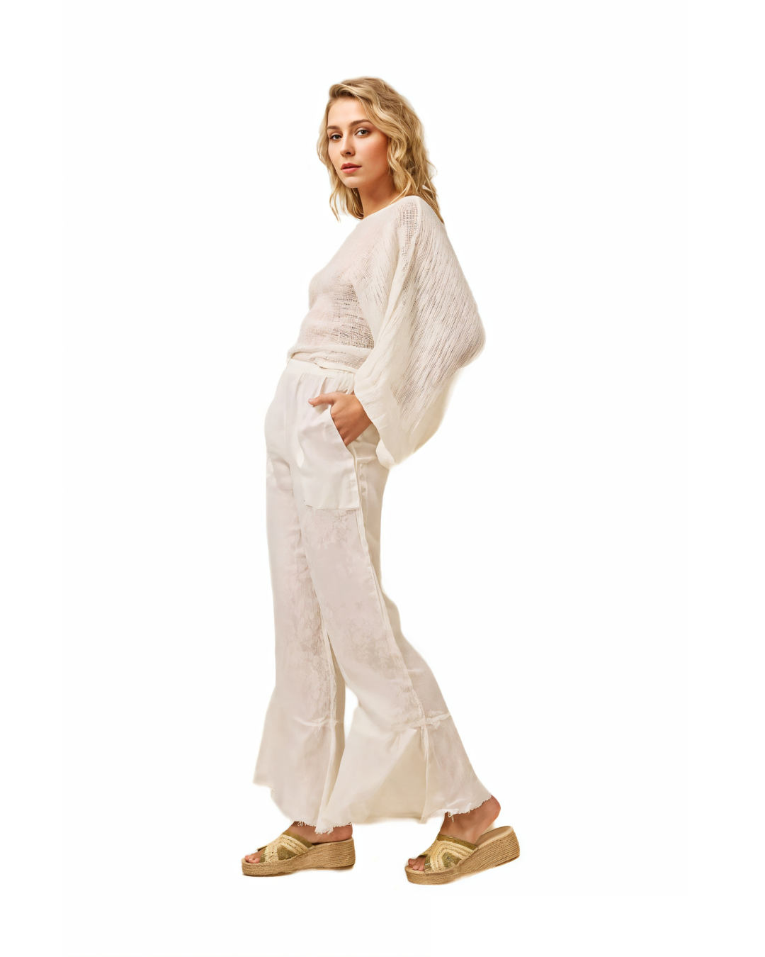 Ischia Pant - Battista Panna