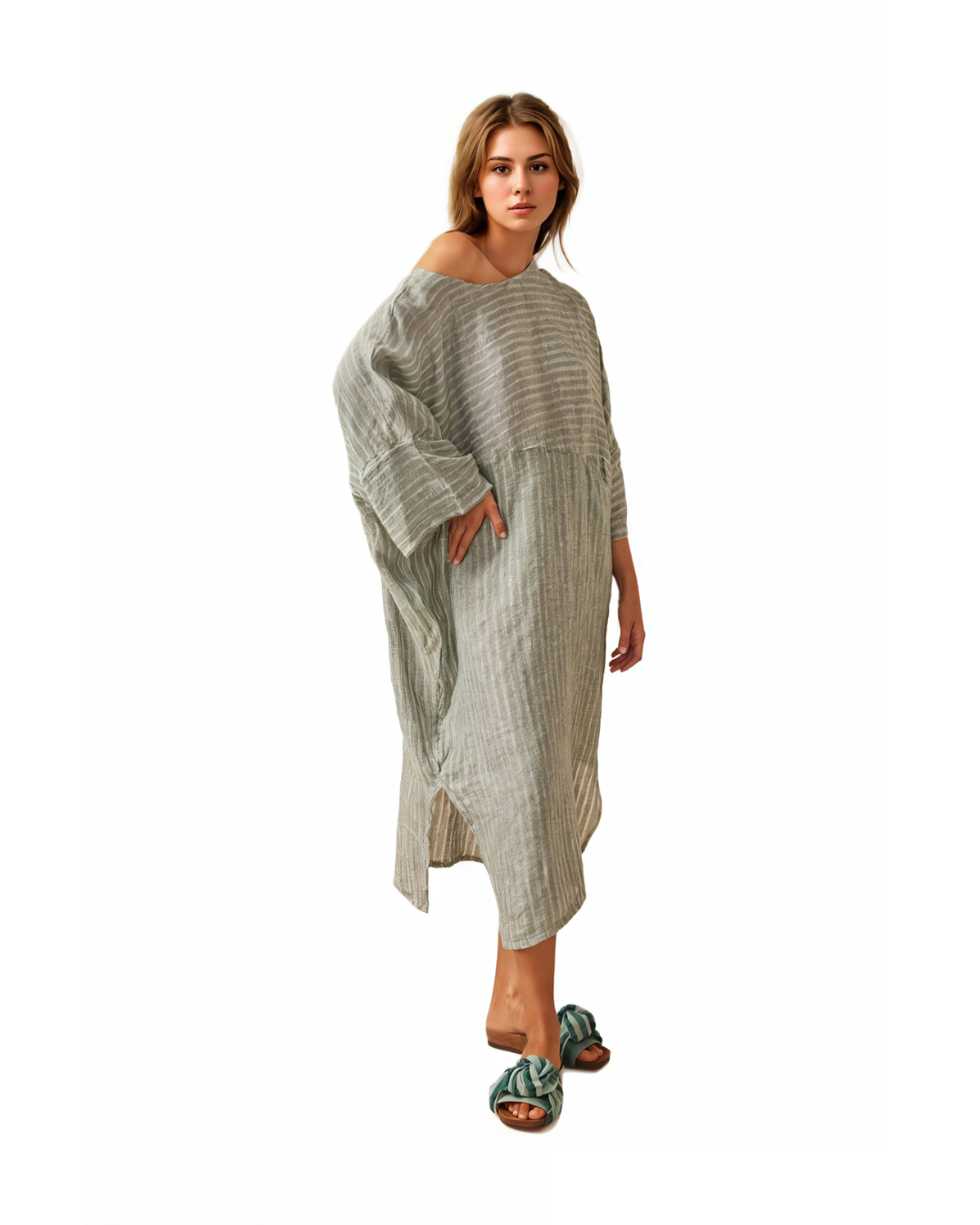 Nebbilio Dress - Pappagallo Green