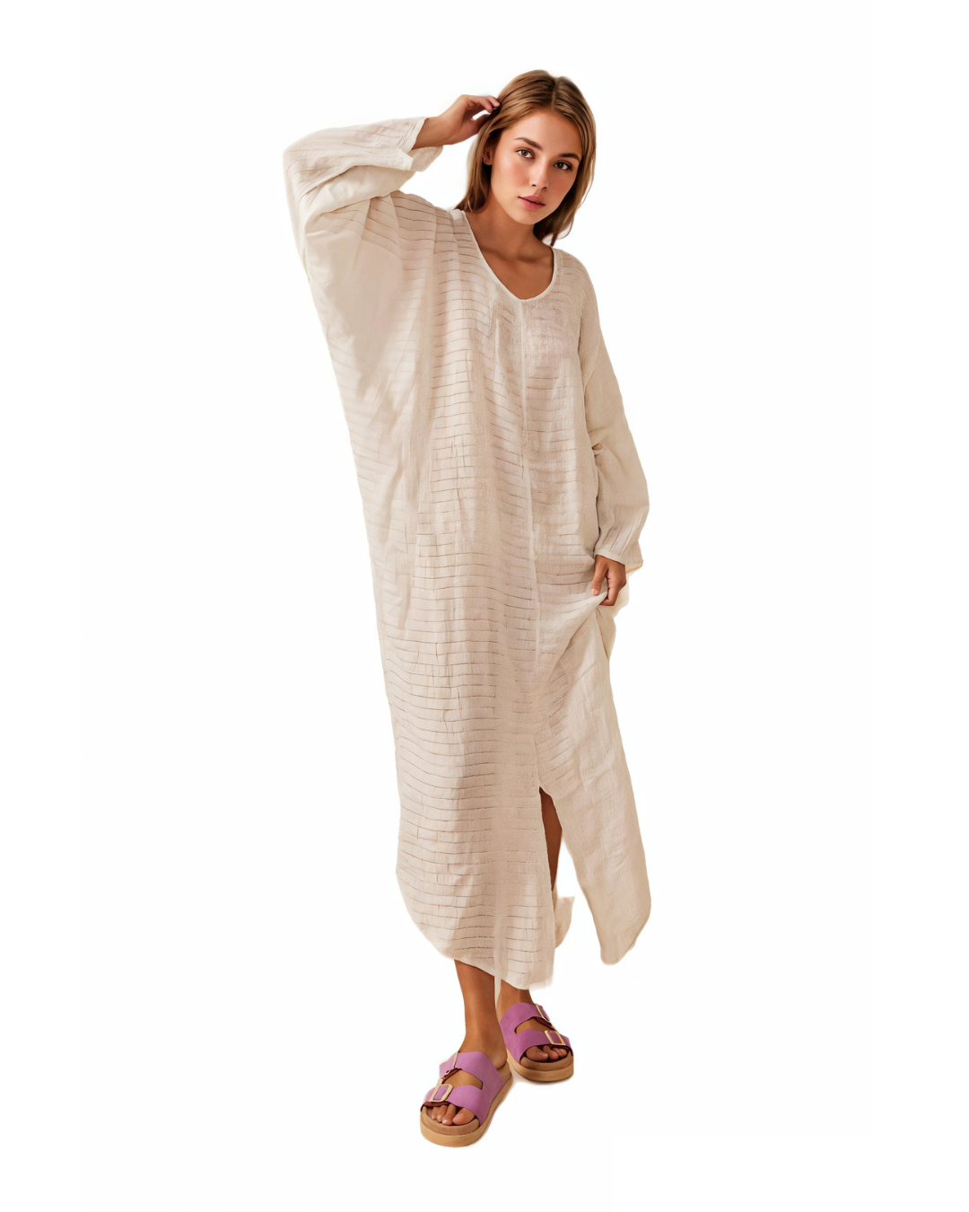 Neve Dress - Pappagallo Panna