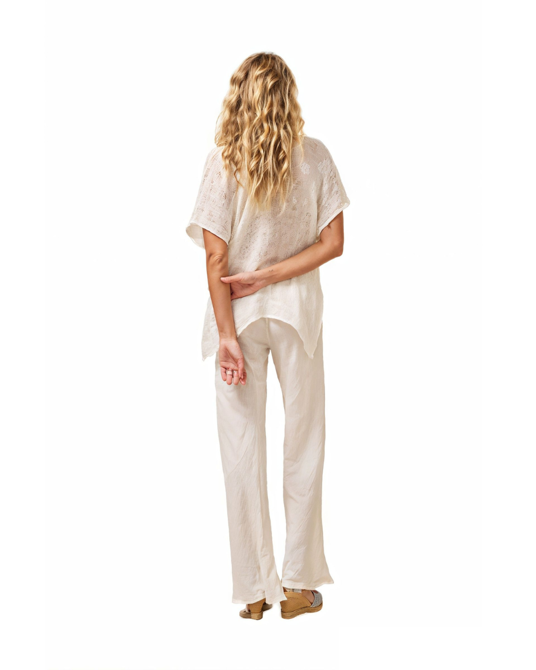 Novo Flare Pant - Brasile Panna
