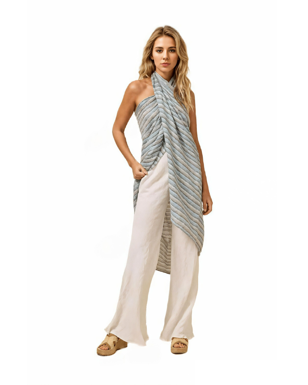 Novo Flare Pant - Brasile Panna