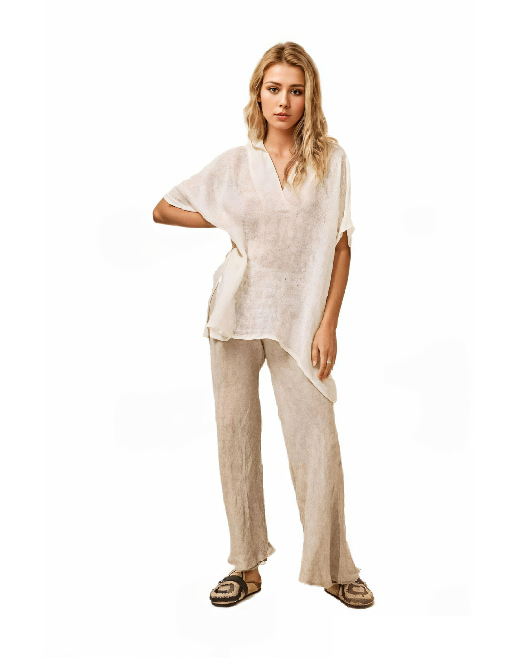 Novo Flare Pant - Brasile Natural