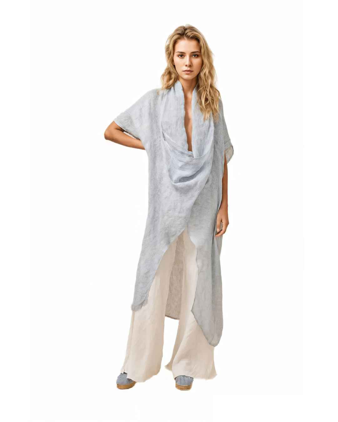 Novo Portofino Dress - Rete cielo