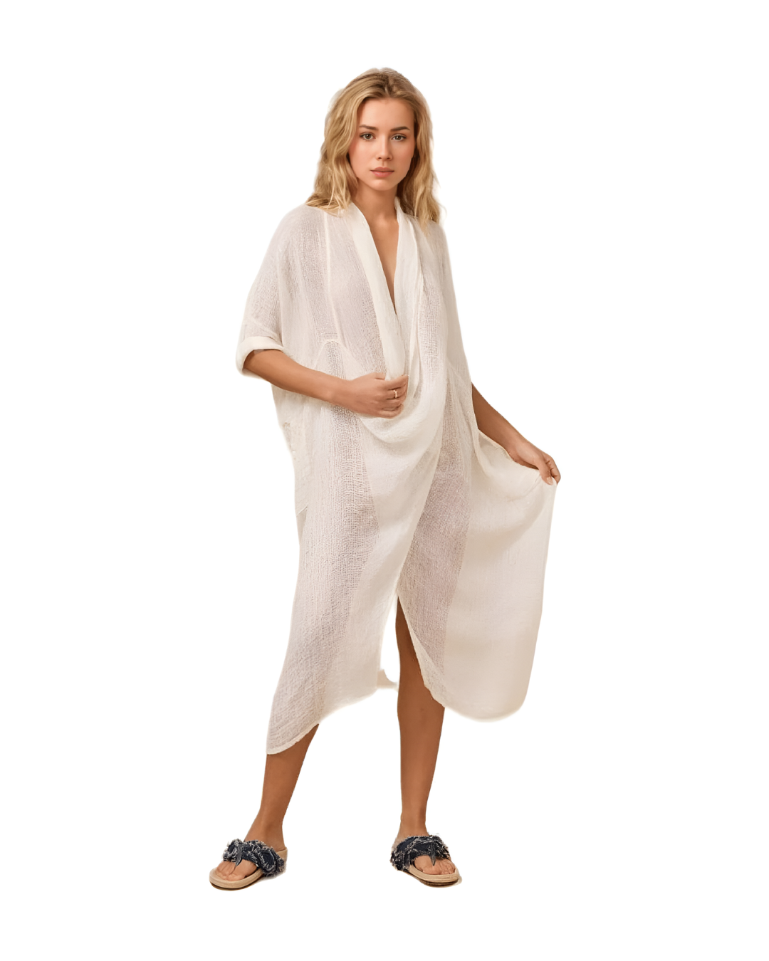 Novo Portofino Dress - Rete Panna