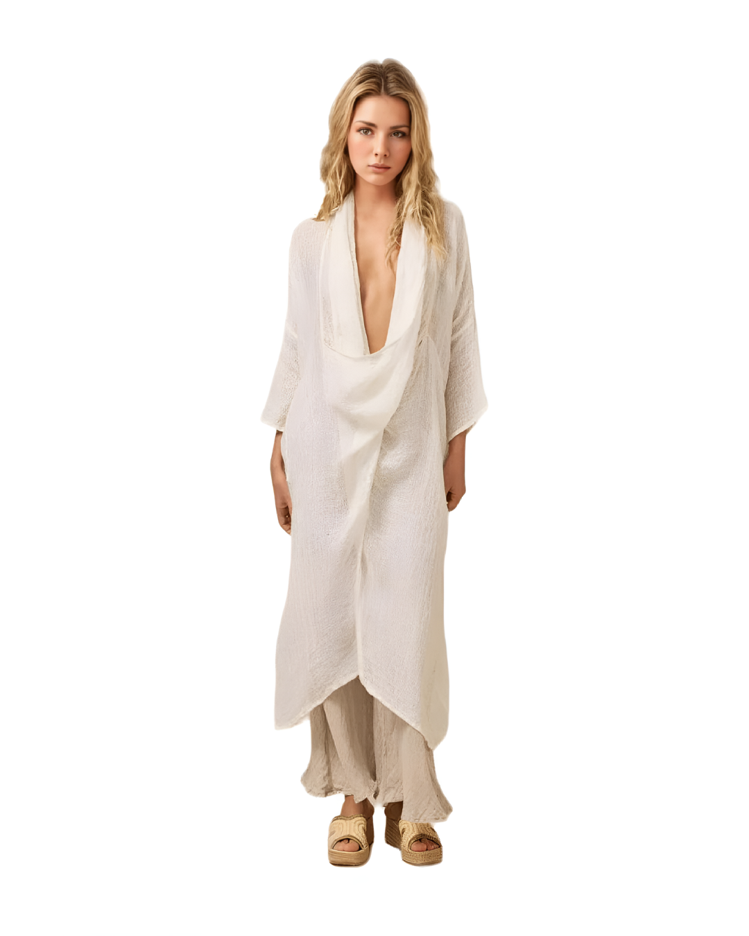 Novo Portofino Dress - Rete Panna