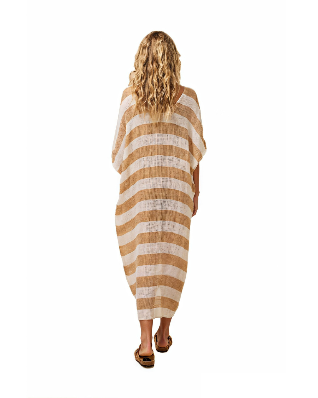 Piaga Dress - Oro Stripe
