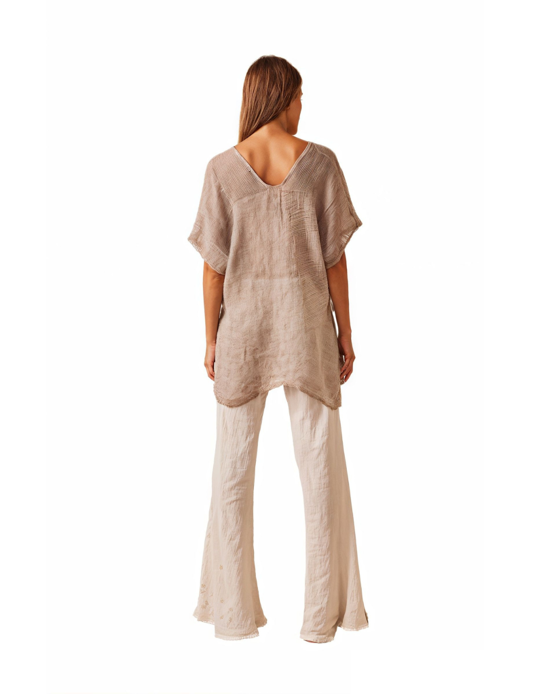 Zaza Top - Rete Taupe