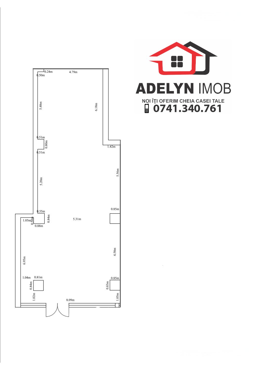 SPAȚIU COMERCIAL Cod Imobil 34665