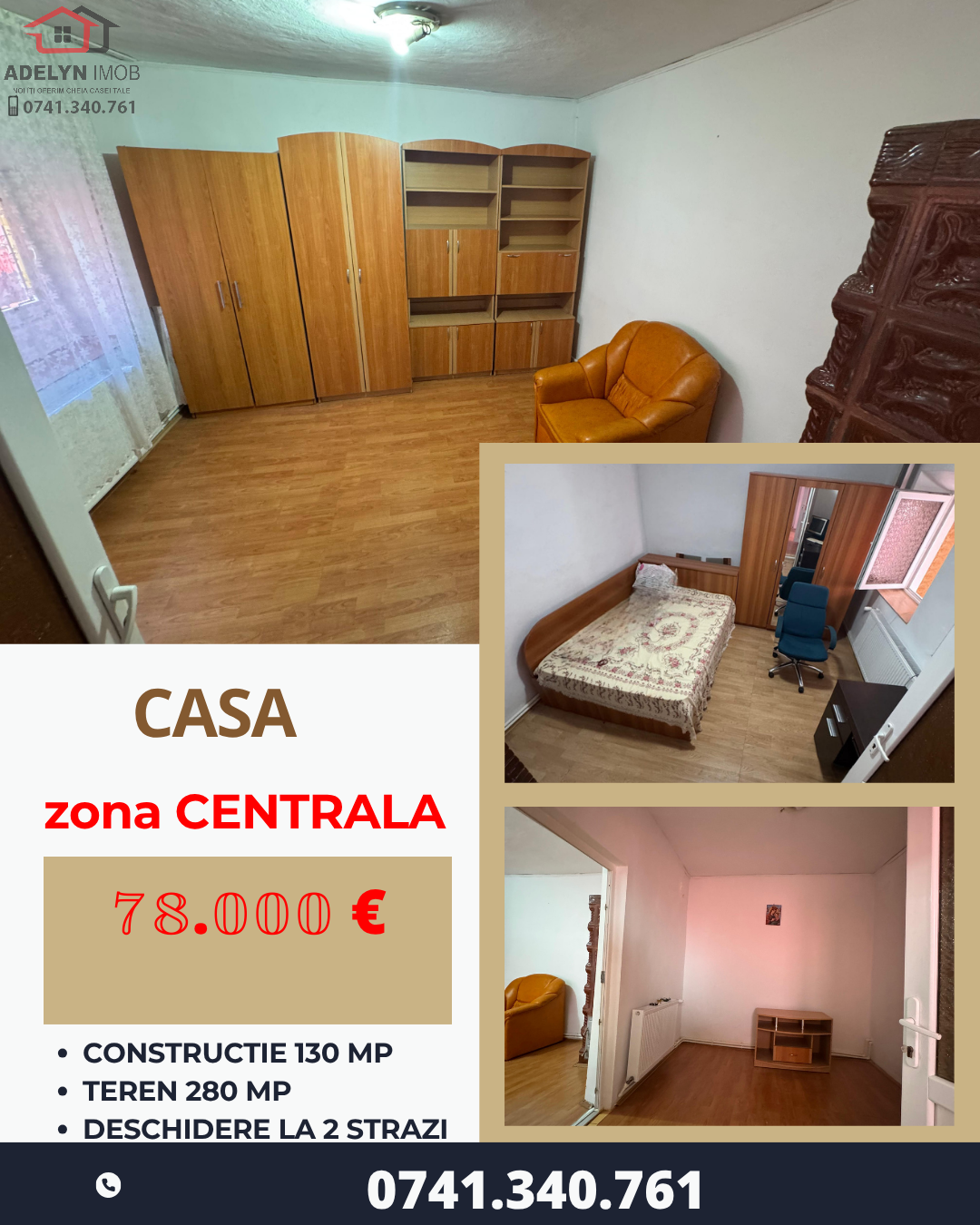 Casa, zona Centrala
