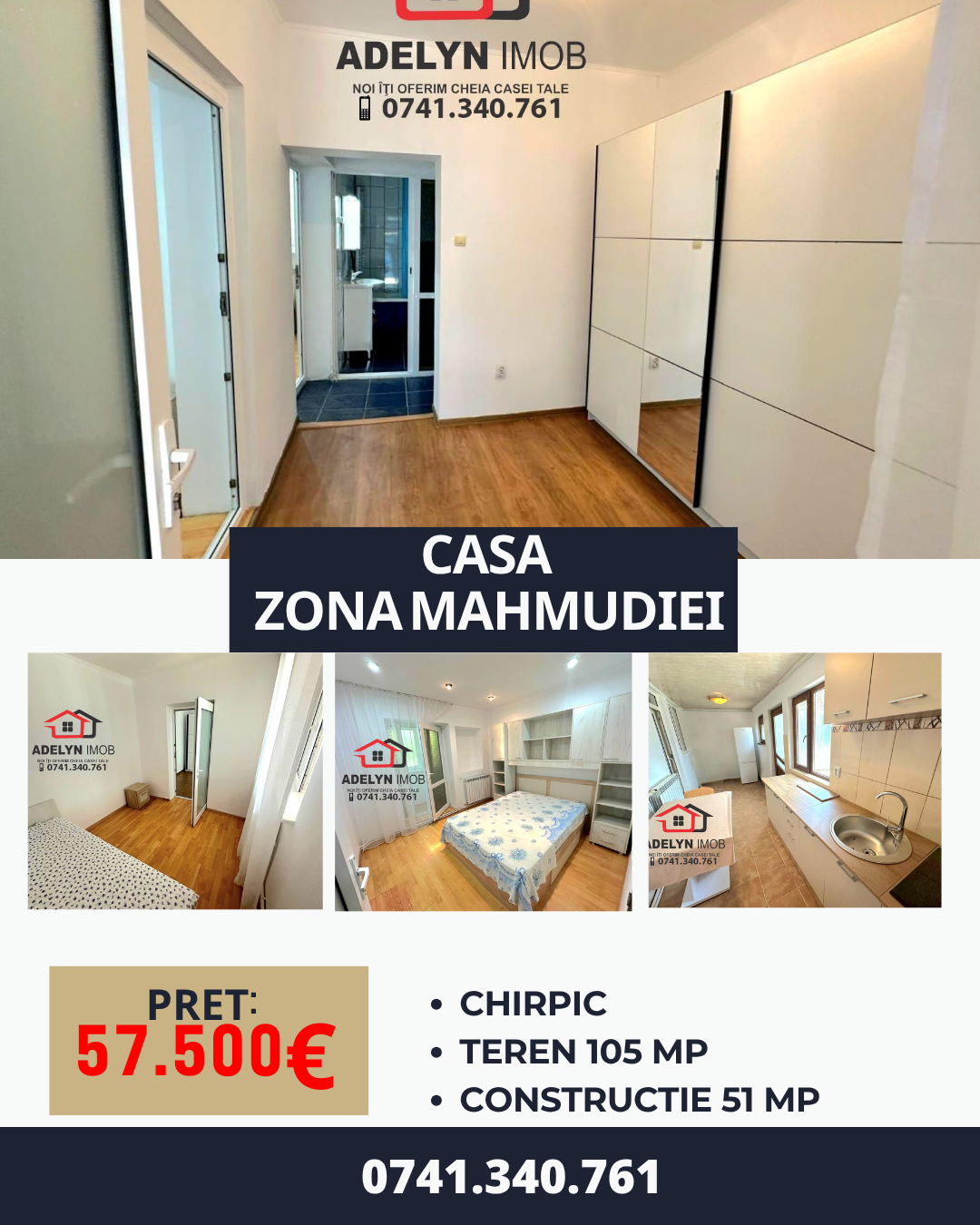 Casa, zona Mahmudiei