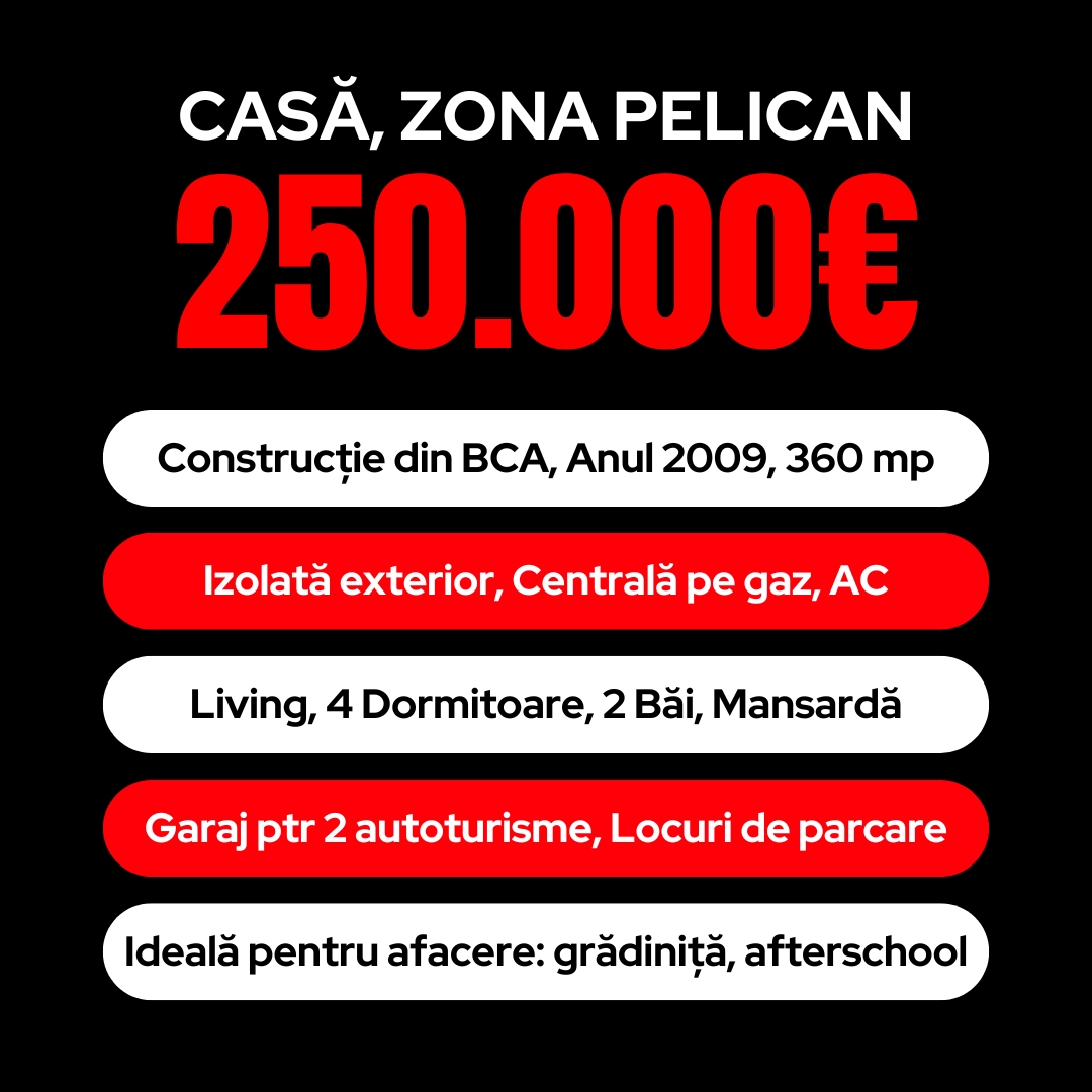 Casa, zona Pelican