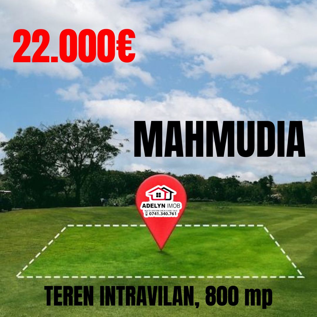 1️⃣5️⃣7️⃣ Loc. Mahmudia -- teren intravilan