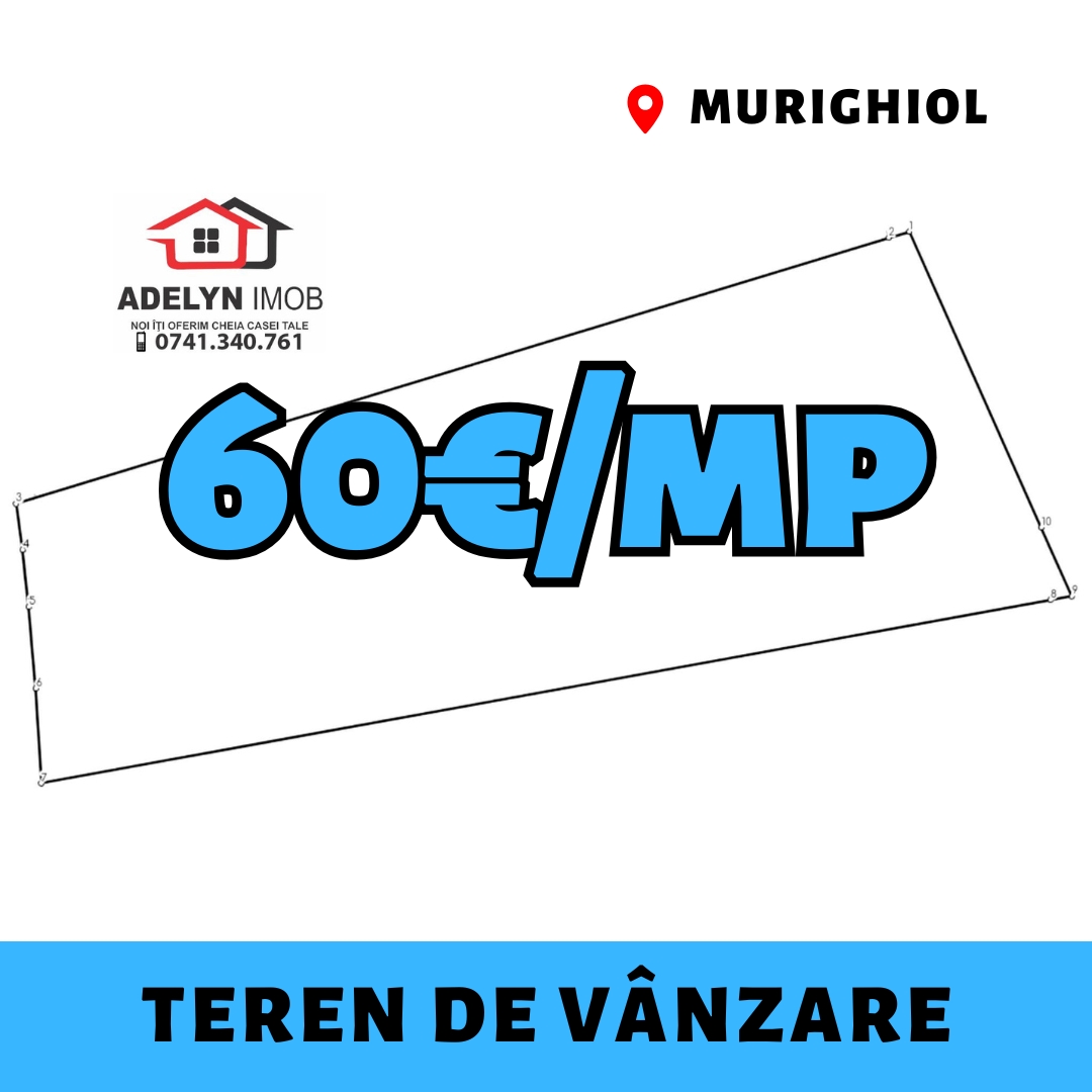 4️⃣0️⃣5️⃣ Loc. Murighiol - teren extravilan