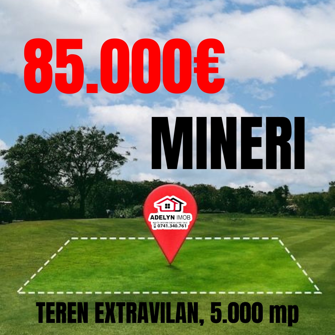 1️⃣4️⃣6️⃣ Loc. Mineri - teren extravilan