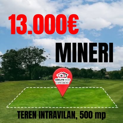 5️⃣7️⃣4️⃣ Loc. Mineri -- teren intravilan