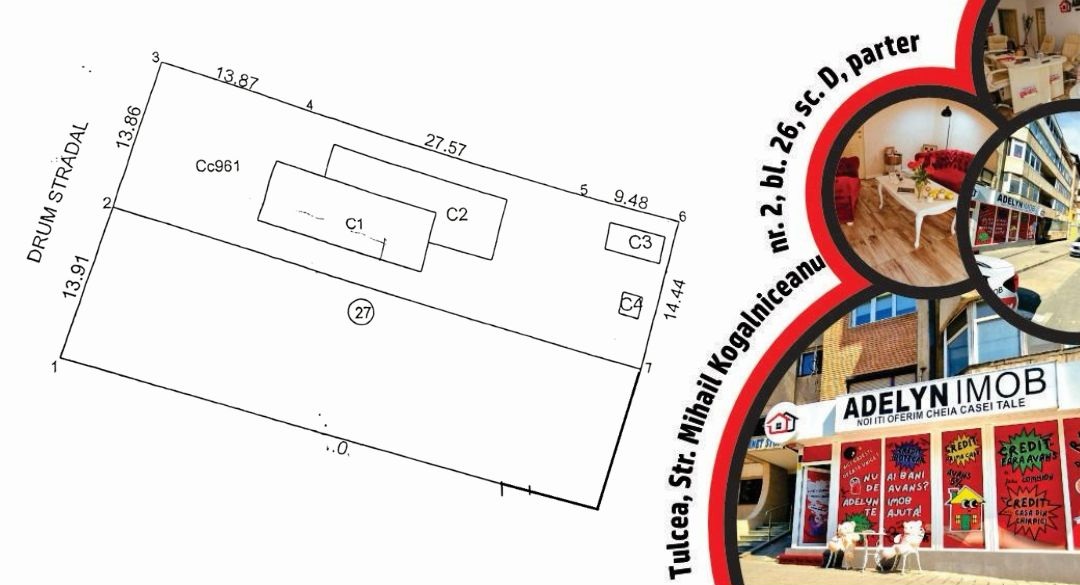 Teren cu proiect, Frecatei