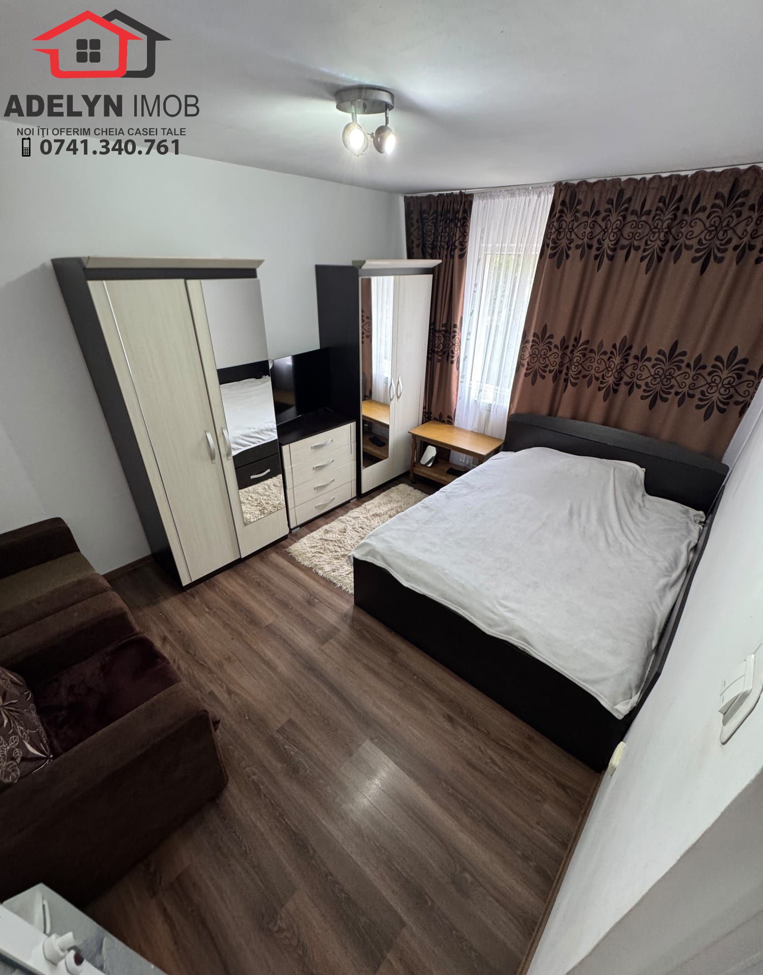 Apartament 4 camere transformat in 3 camere, zona Vest