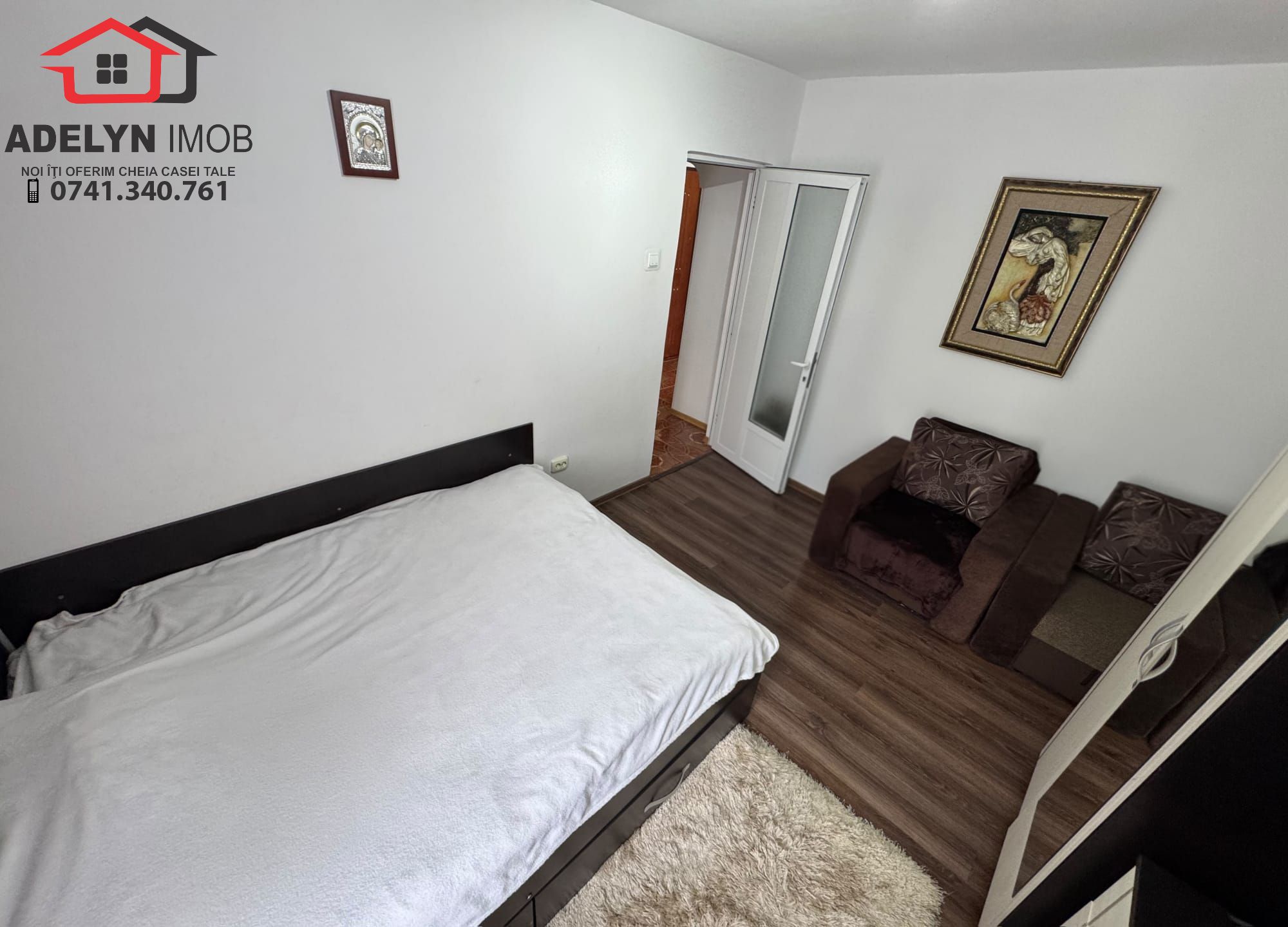 Apartament 4 camere transformat in 3 camere, zona Vest