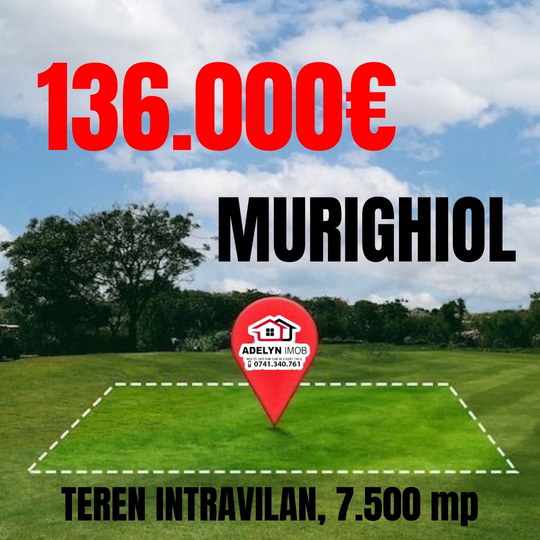 ๐
4๏ธโฃ1๏ธโฃ5๏ธโฃTeren intravilan in loc. Murighiol