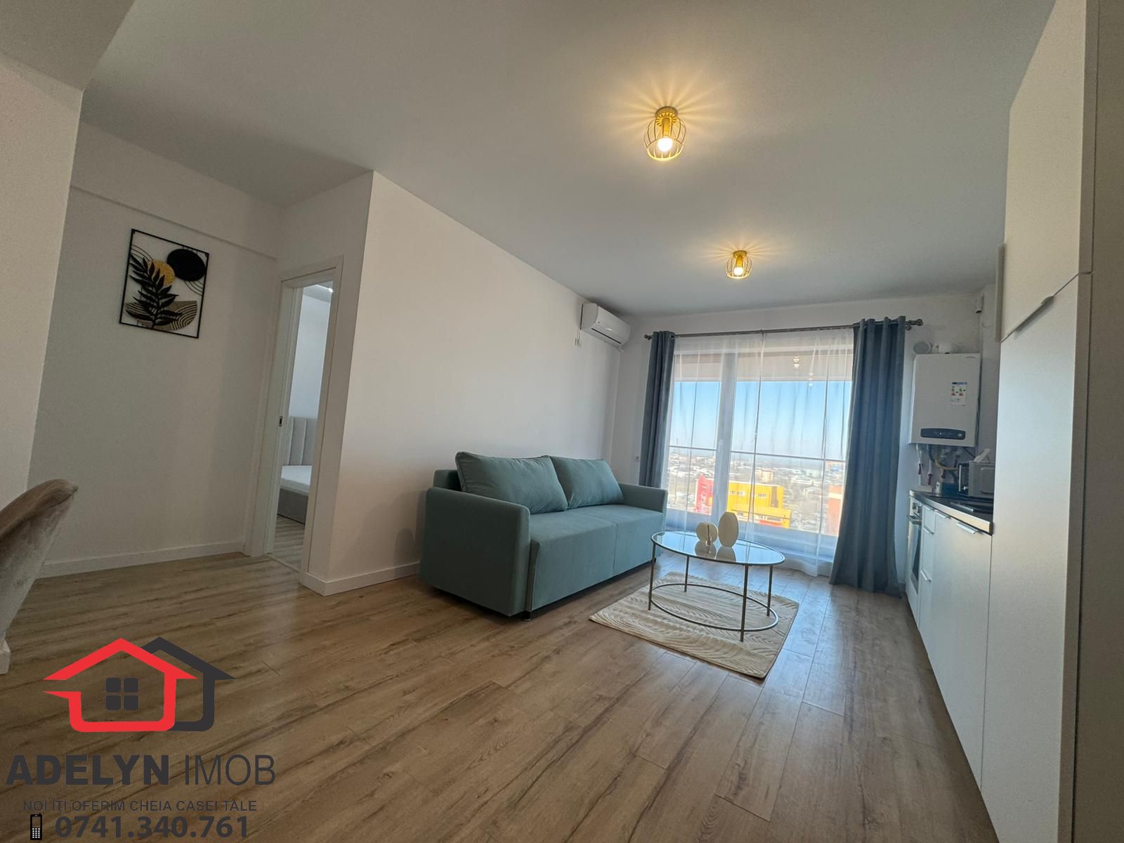 Apartament 2 camere, bloc nou