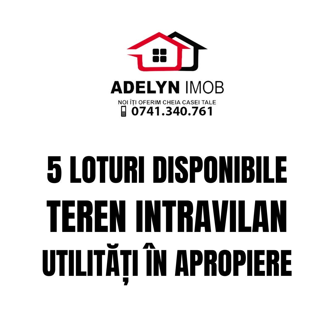 4️⃣9️⃣8️⃣Loc. Mineri = Teren intravilan