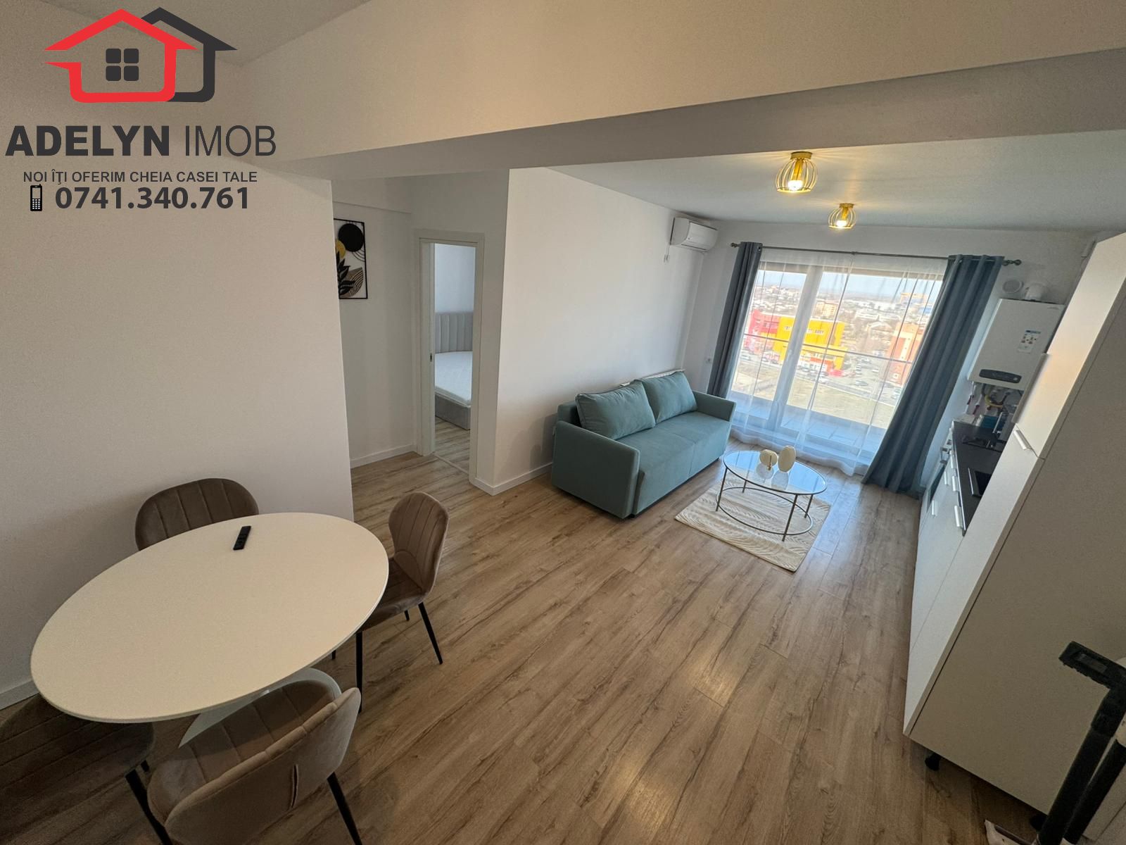 Apartament 2 camere, bloc nou