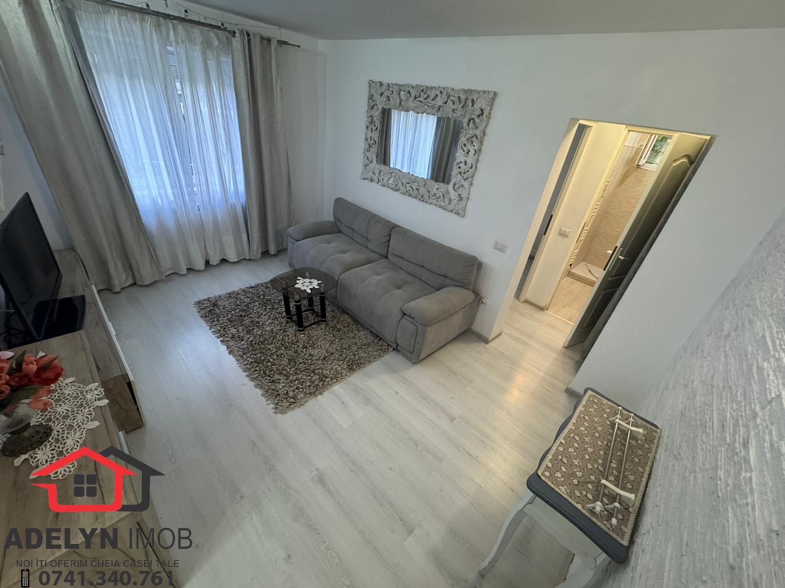 Apartament 2 camere, strada Alunisului