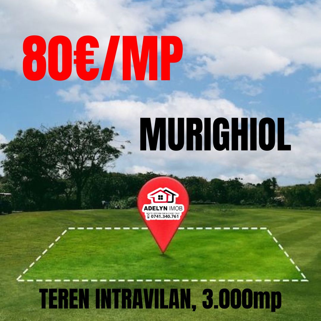0️⃣1️⃣4️⃣Loc. Murighiol -- teren intravilan