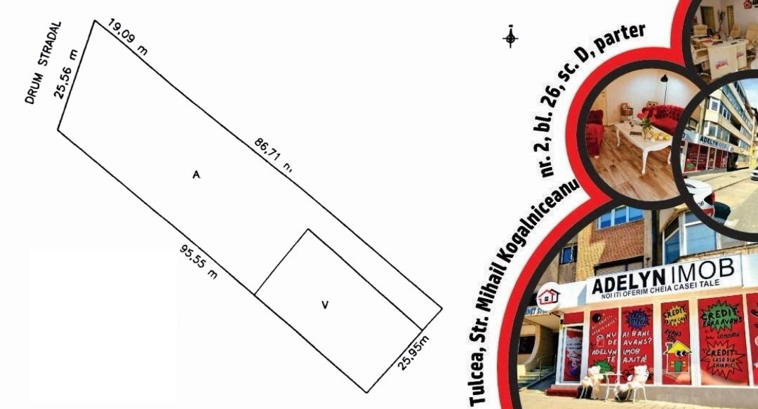 9️⃣4️⃣5️⃣ Teren intravilan, loc. Somova