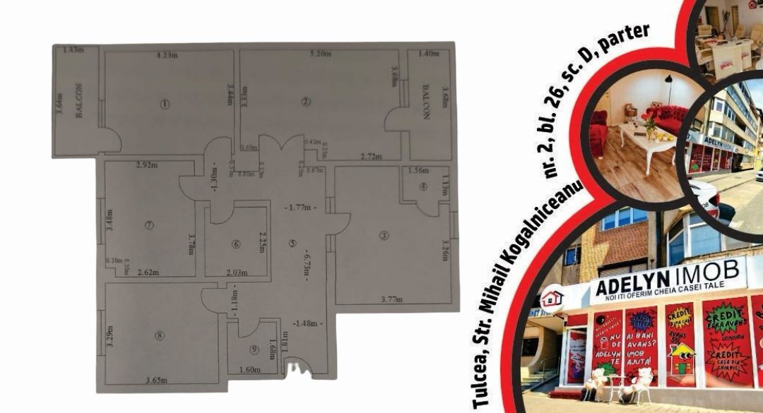Apartament 4 camere