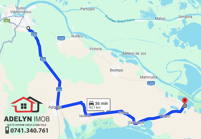 ⛵1️⃣3️⃣4️⃣Loc. Murighiol -- teren intravilan