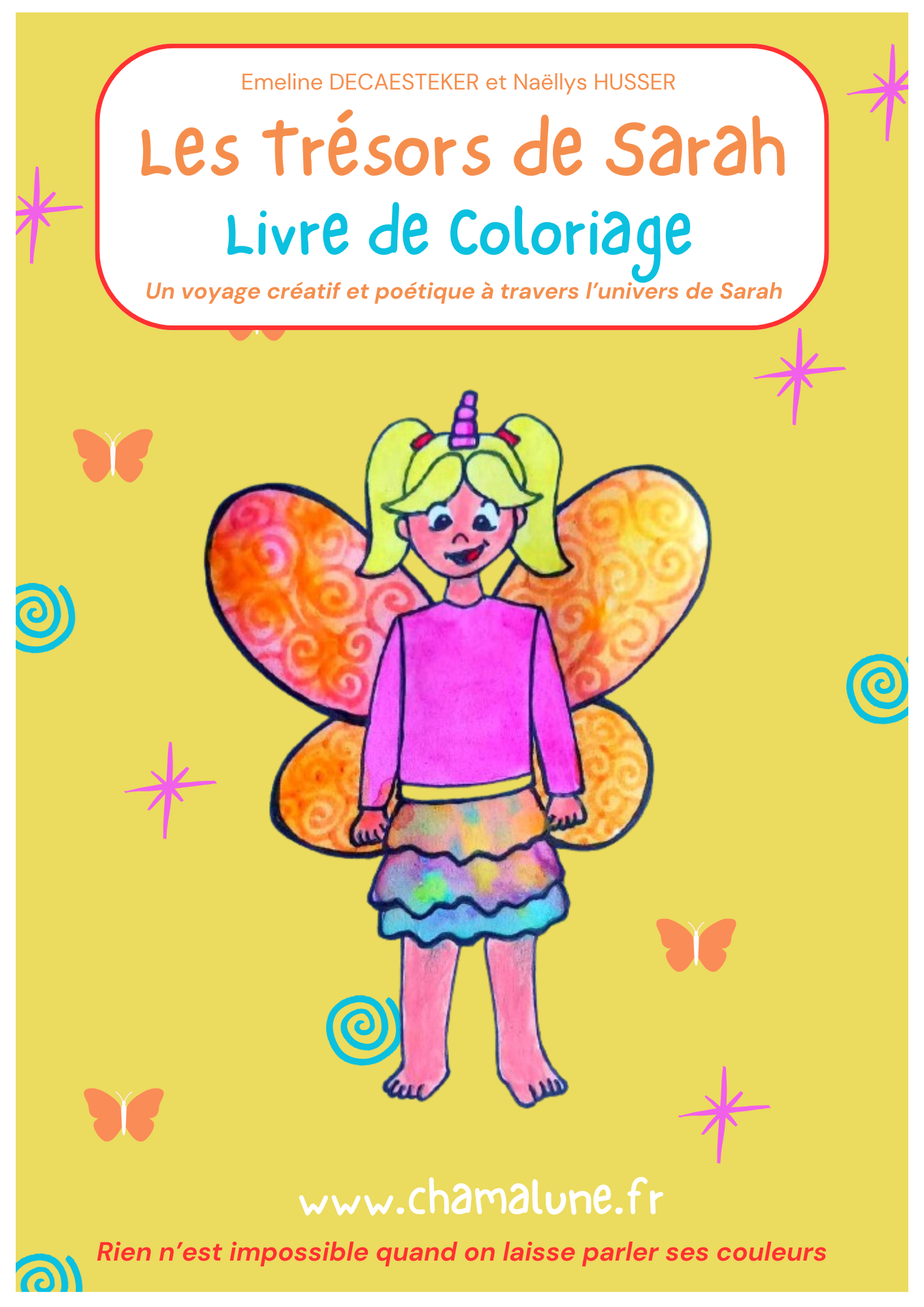 Livre de Coloriage Les trésors de Sarah