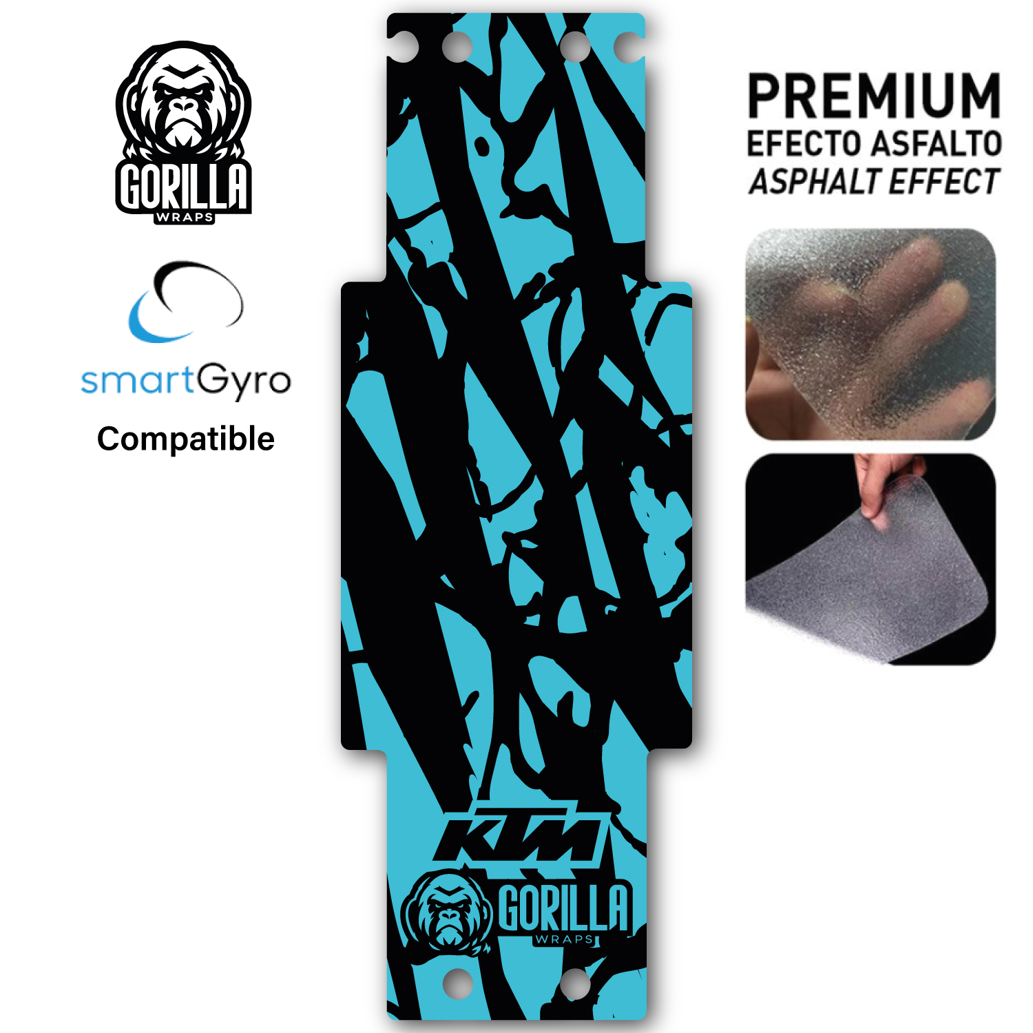 Base antideslizante para Smartgyro Rockway, Crossover y Speedway