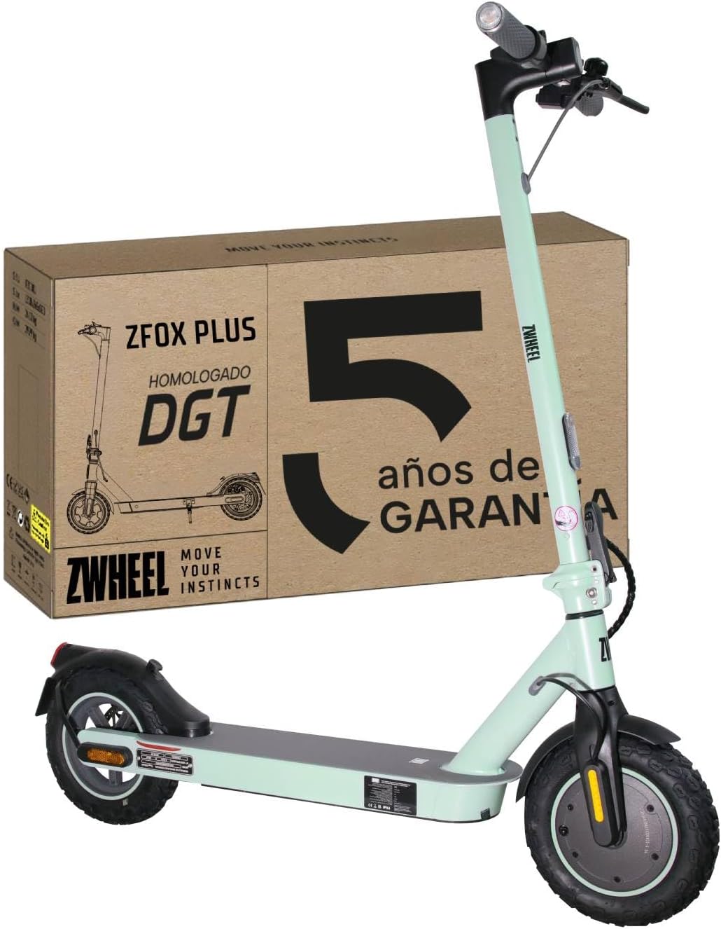 Patinete eléctrico ZFox Plus