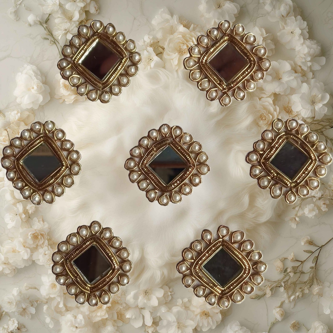 square shape dabka embroidery applique patch for decorate all dresses bag jacket jeans etc