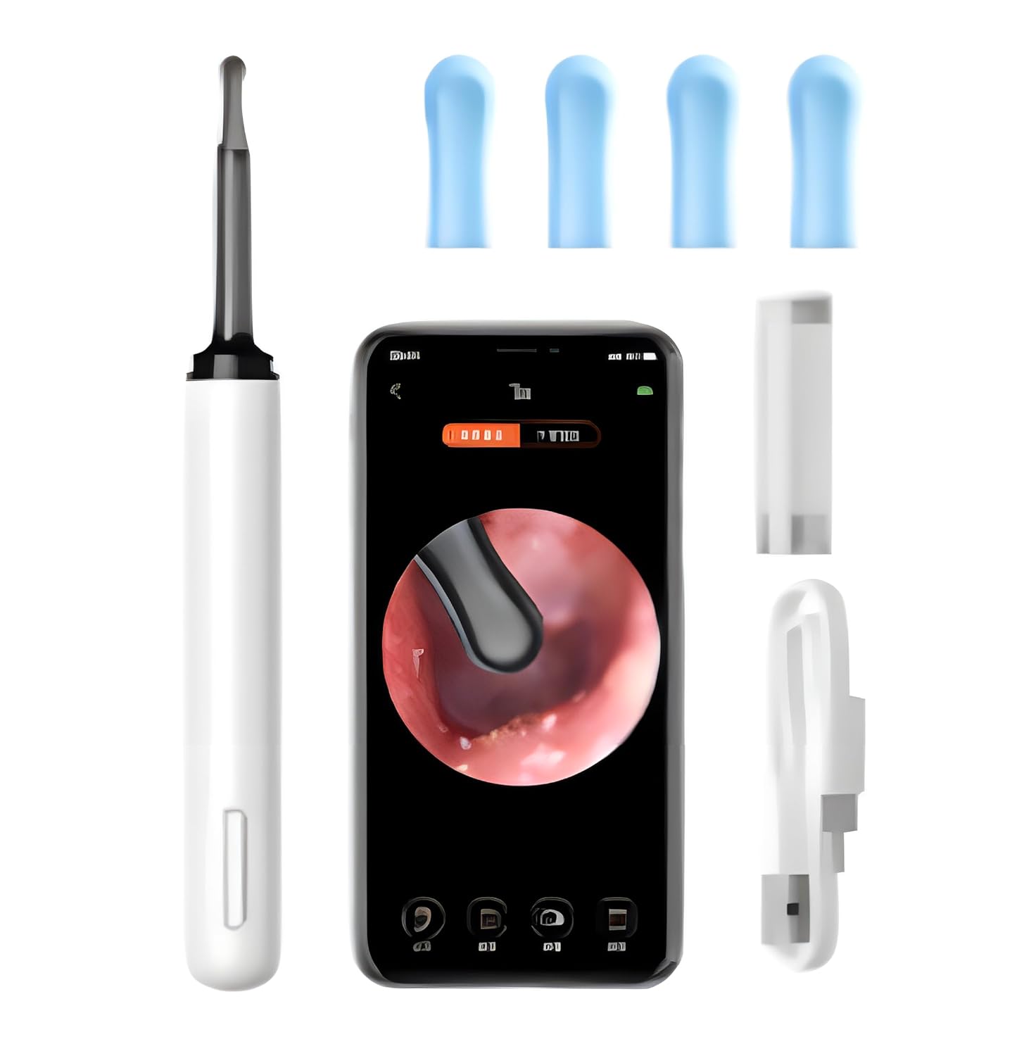Earwax Removal Tool Kit with HD Camera
