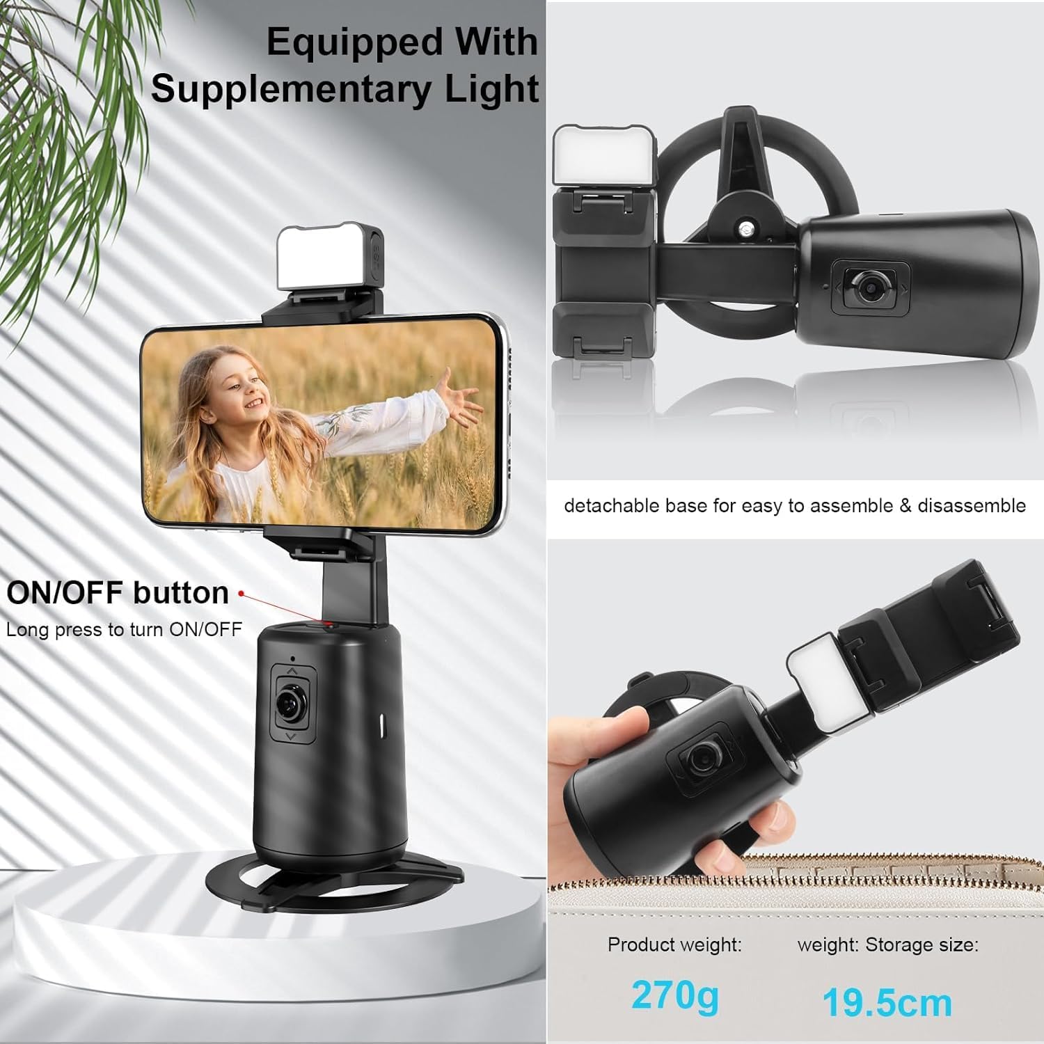 Auto Face Tracking Tripod