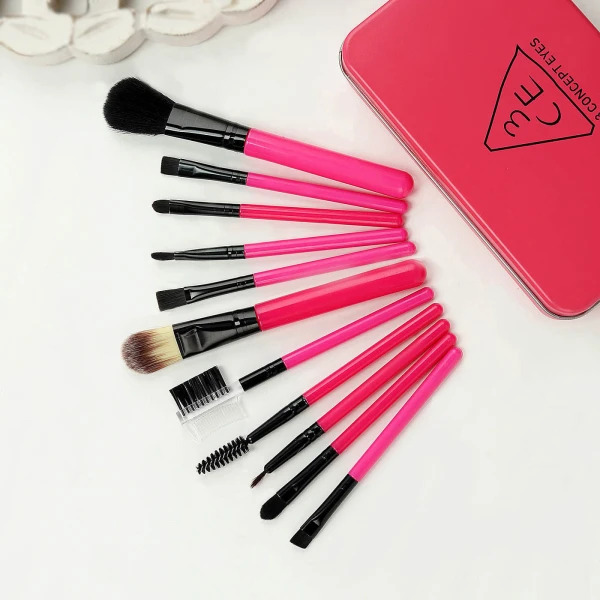 12 PCS Makeup Brush Set box