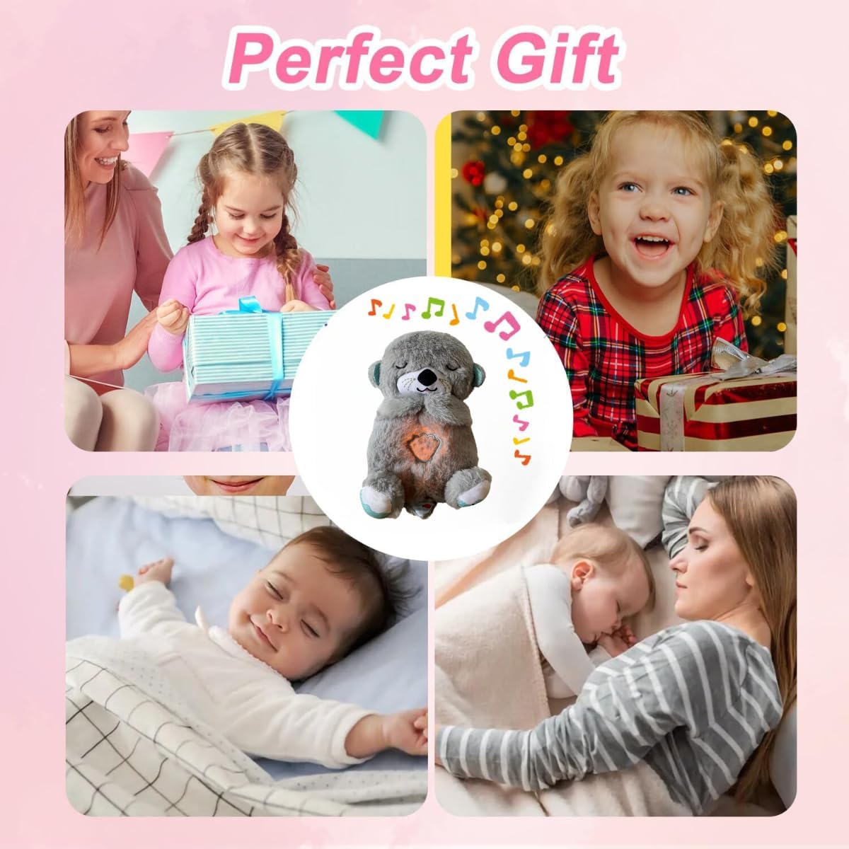 Breathing Teddy Bear soft toy