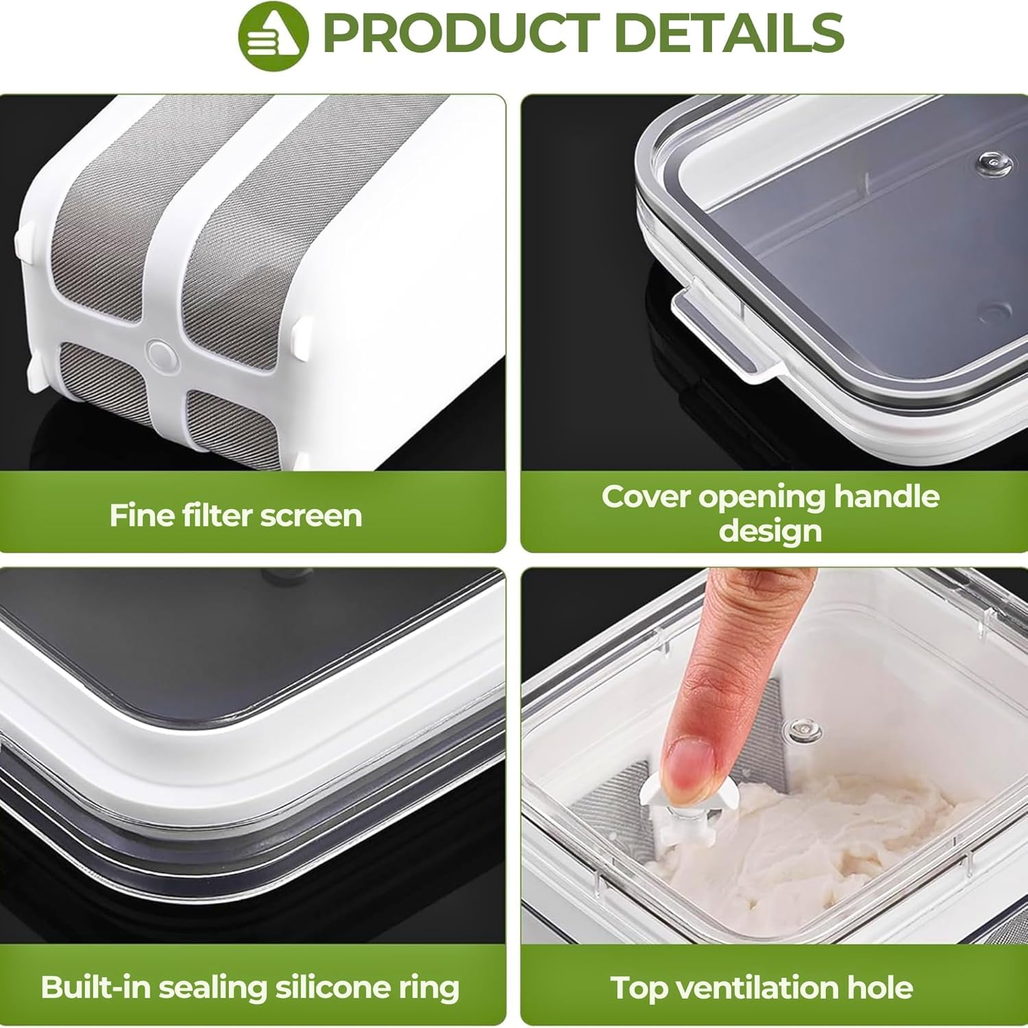  Greek Yogurt & Curd Maker