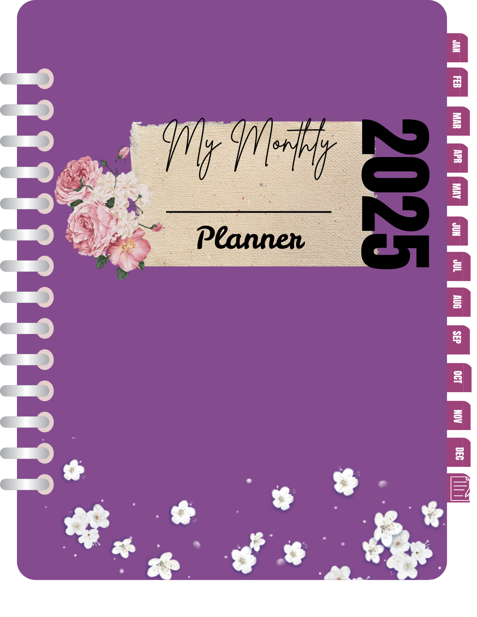 2025 My Monthly Planner