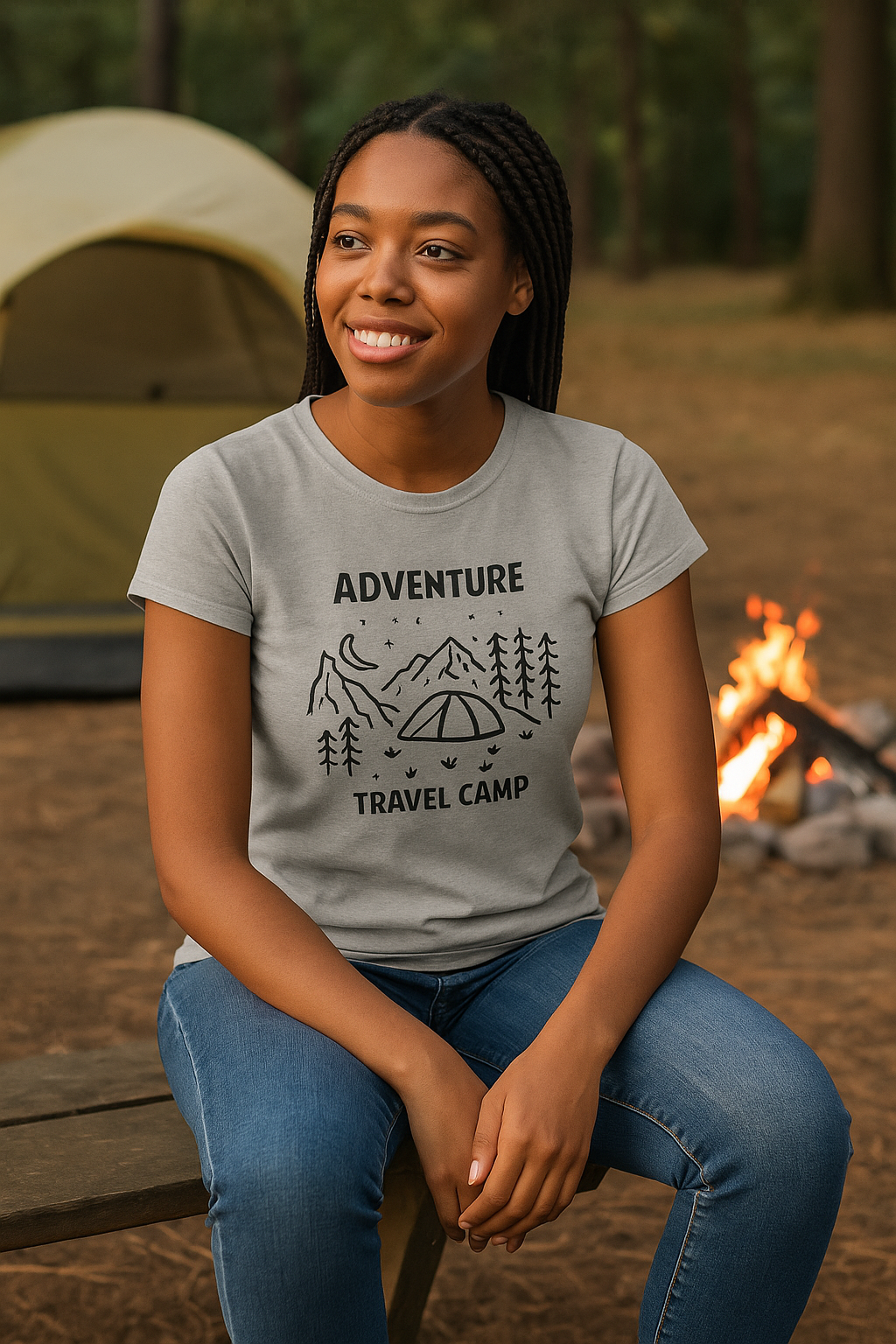 Adventure Travel Camp T-Shirt