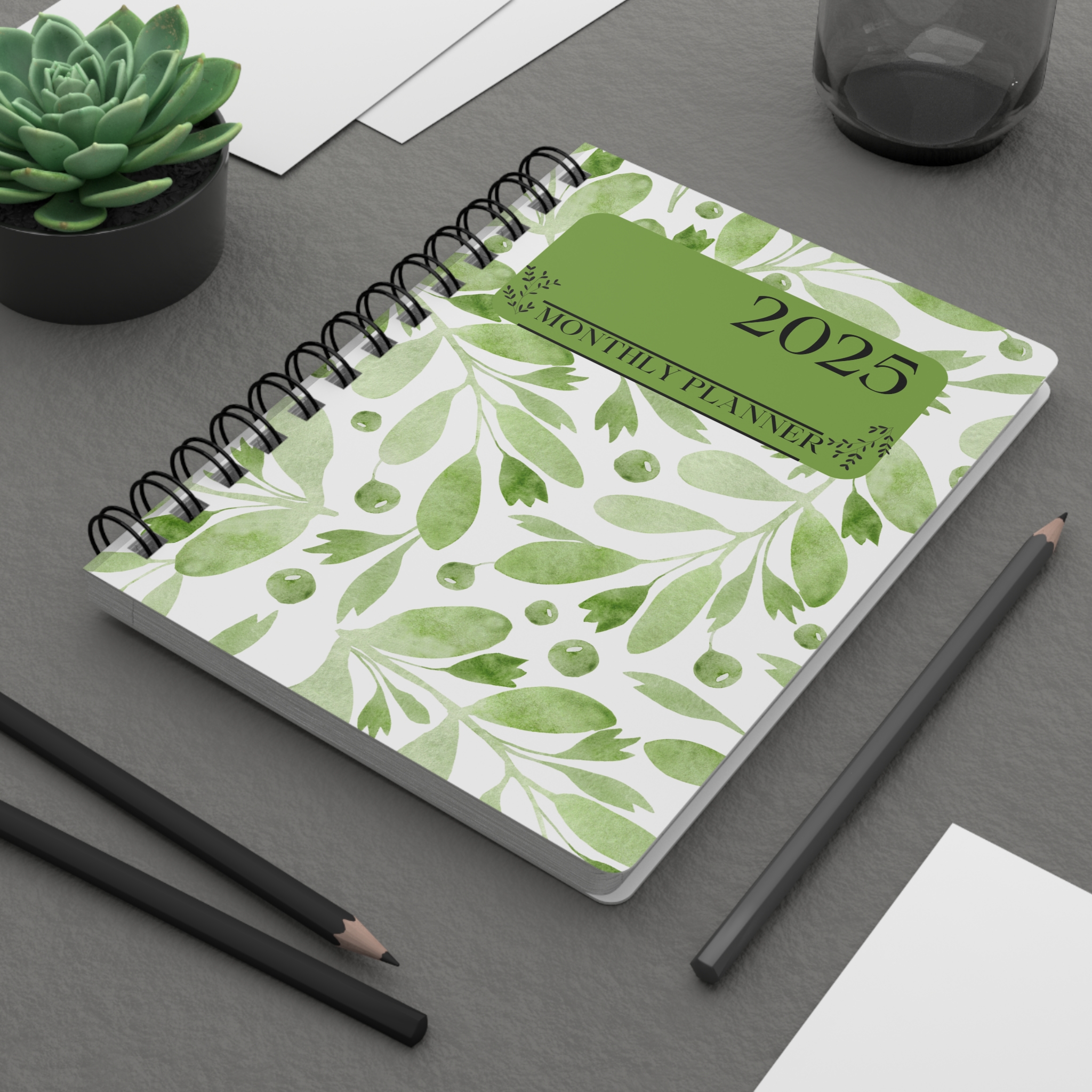 2025 Monthly Planner/Notebook