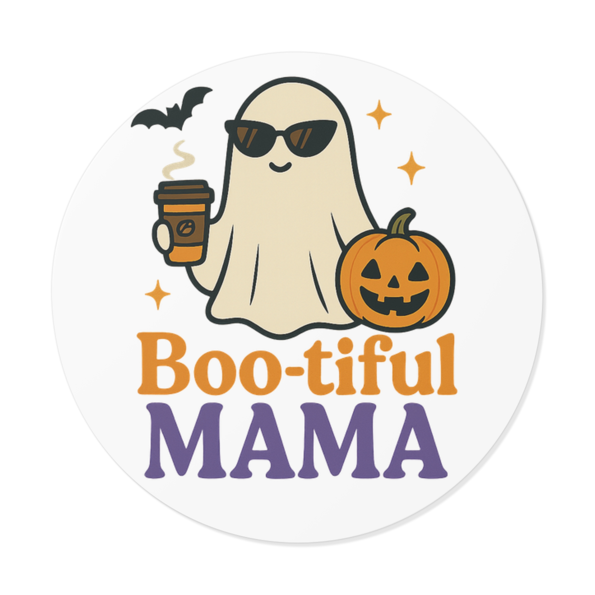 Boo-tiful Mama Halloween Sticker