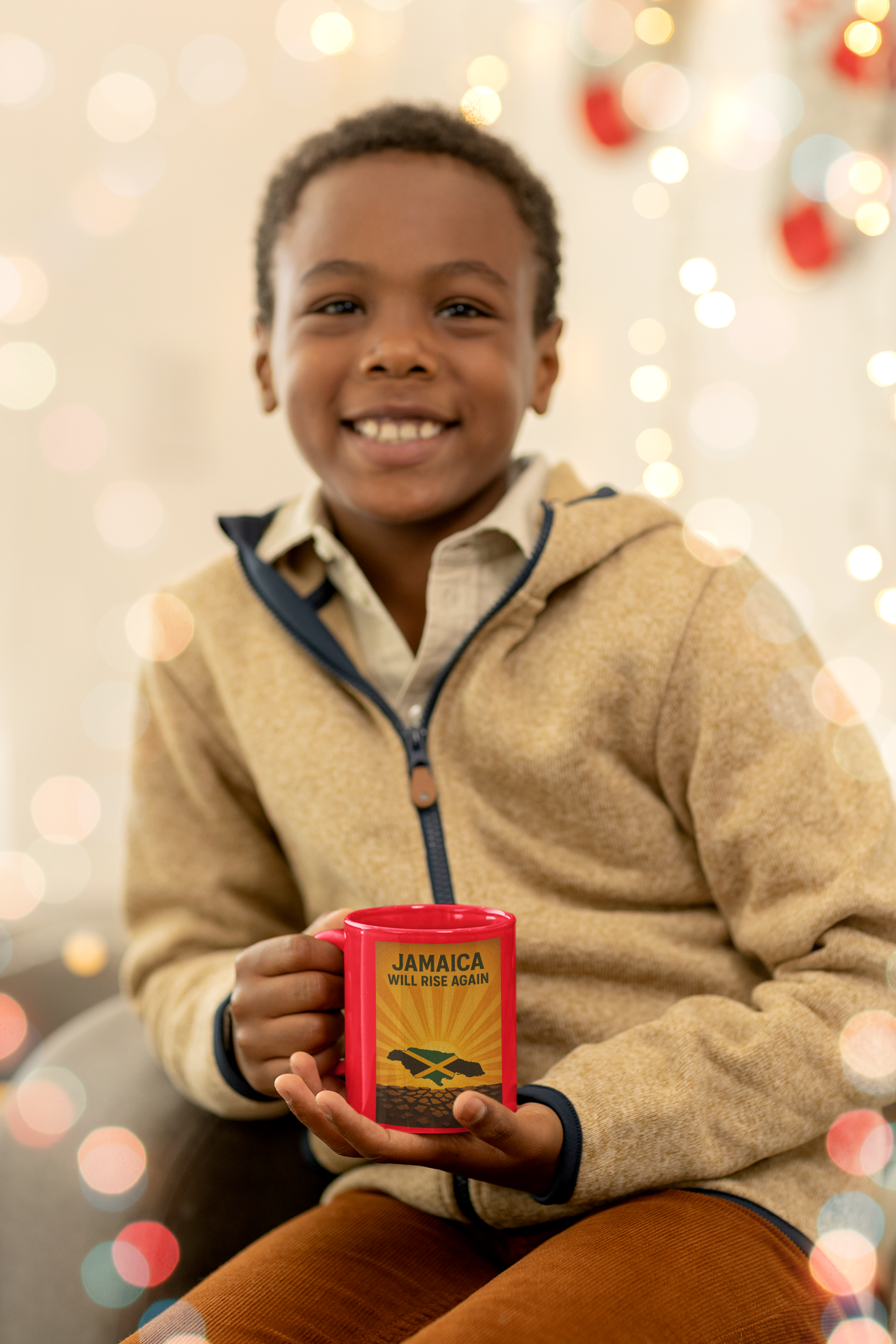 Jamaica Souvenir Mug/Jamaica Will Rise Again | Accent Coffee Mug (11, 15oz)