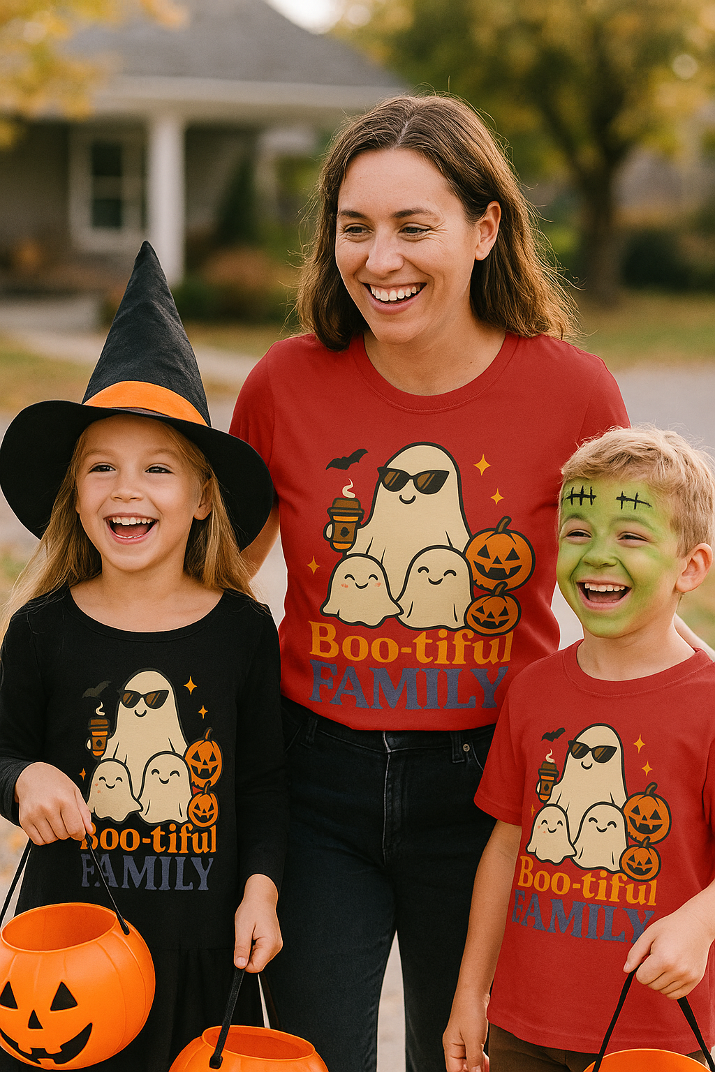 Boo-tiful Family Halloween T-Shirts