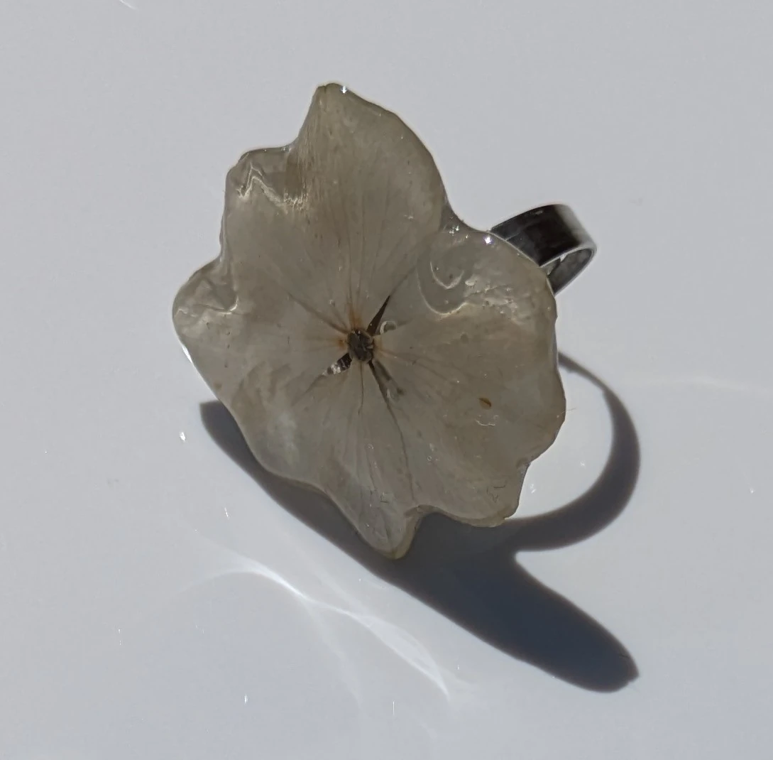 Bague bohème Hortensia boule