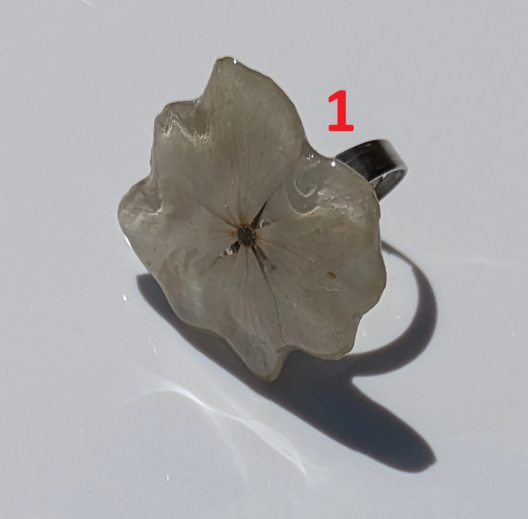 Bague bohème Hortensia boule