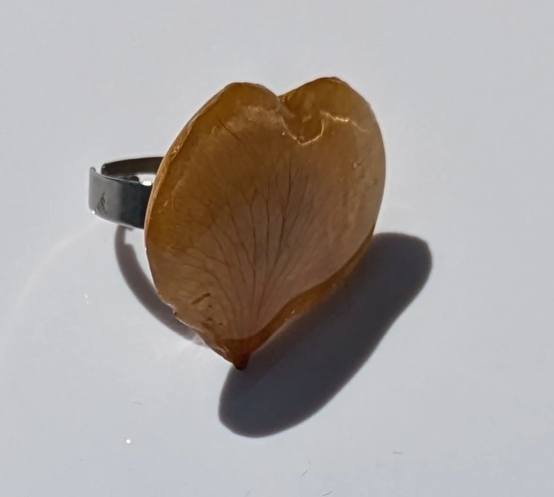 Bague bohème Pétale de rose