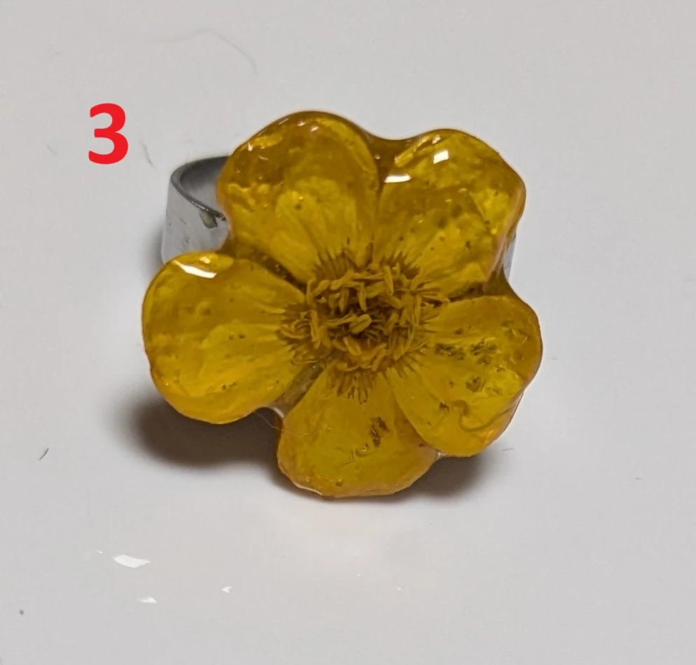 Bague bohème Bouton d'Or